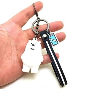 WE BARE BEARS Ice Bear Keychain